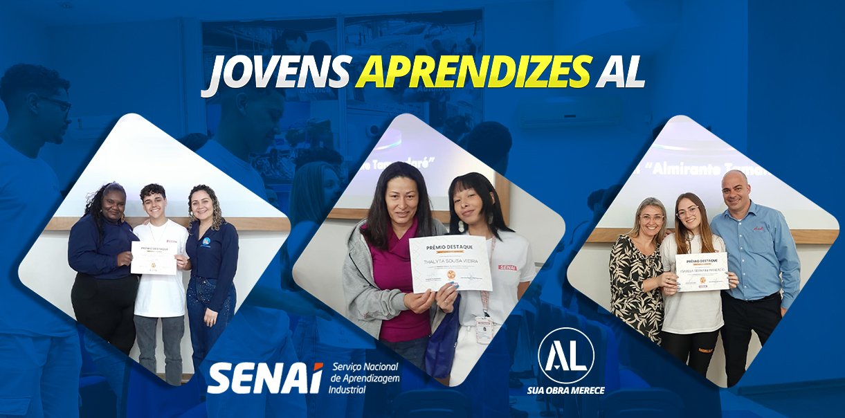 Jovens Aprendizes da AL São Destaques no SENAI!